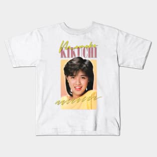 Momoko Kikuchi // Retro 80s Fan Art Design Kids T-Shirt